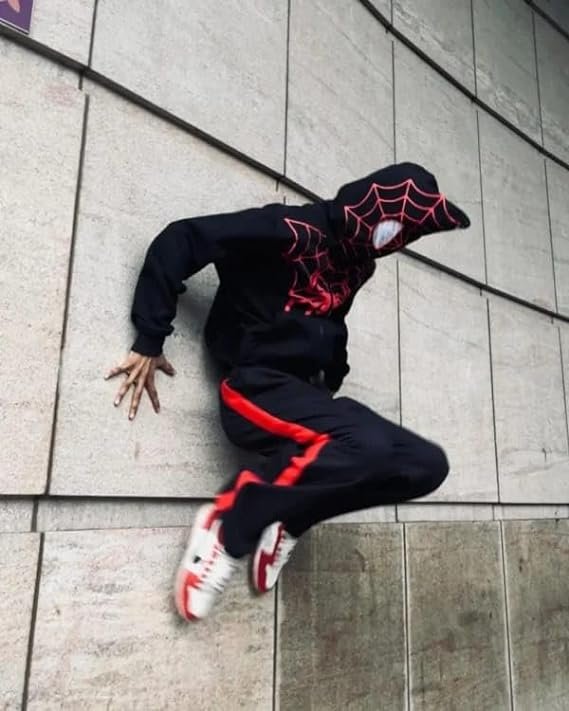 Men's Cotton Spiderman Full Zipped Hoodies Trendy and Comfortable - Image 6