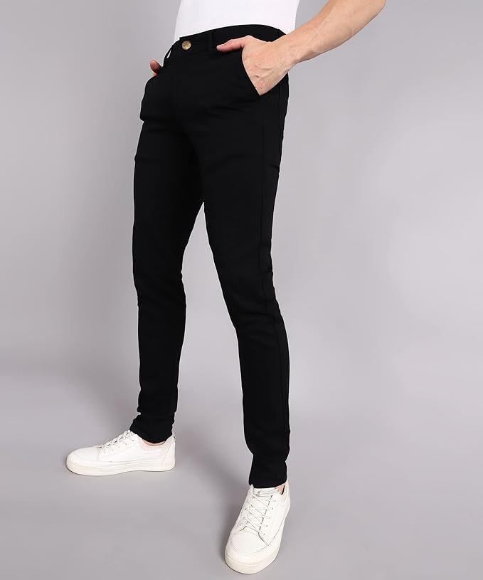 Men's Slim Fit Washed Jeans Stretchable - Image 3